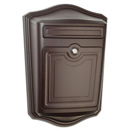 Perfectpatio Mailson Lockable Wall Mount Mailbox, Oil Rubbed Bronze PE2522201